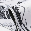 TAPIS DE SOURIS - La Vague en Noir et Blanc