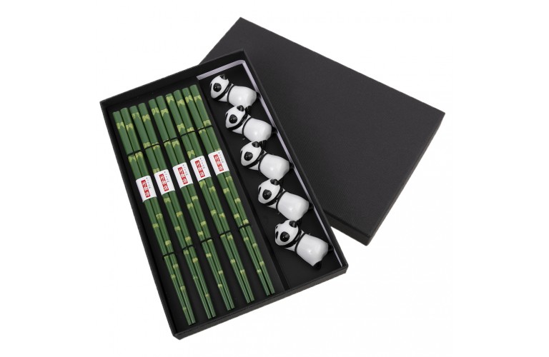 COFFRET BAGUETTES ET SUPPORTS - PANDA