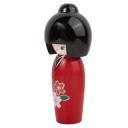 Kokeshi Japonaise Rouge