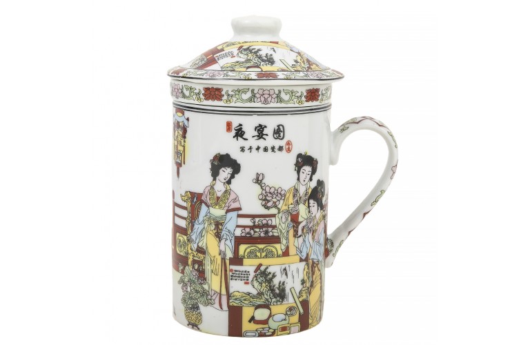 TISANIERE &agrave; THE / INFUSION - CALLIGRAPHIE