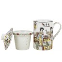 TISANIERE à THE / INFUSION - CALLIGRAPHIE