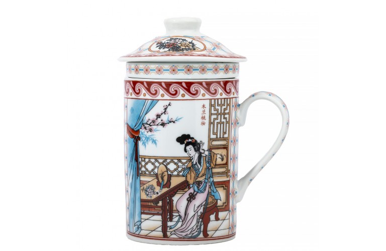 TISANIERE &agrave; THE / INFUSION - FLEURS DE CERISIER