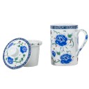 TISANIERE à THE / INFUSION - LES PIVOINES