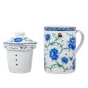 TISANIERE à THE / INFUSION - LES PIVOINES