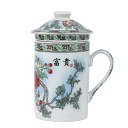 TISANIERE à THE / INFUSION - PIVOINE ROUGE