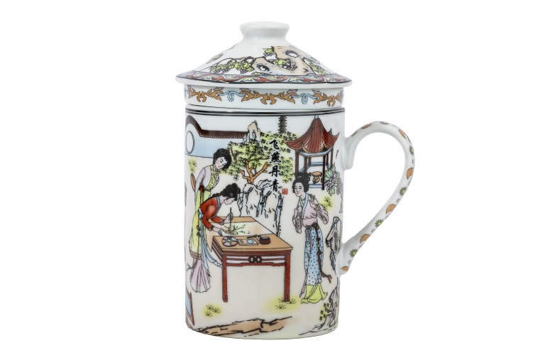 TISANIERE &agrave; THE / INFUSION - PEINTURE