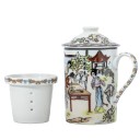 TISANIERE à THE / INFUSION - PEINTURE