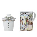 TISANIERE à THE / INFUSION - PEINTURE