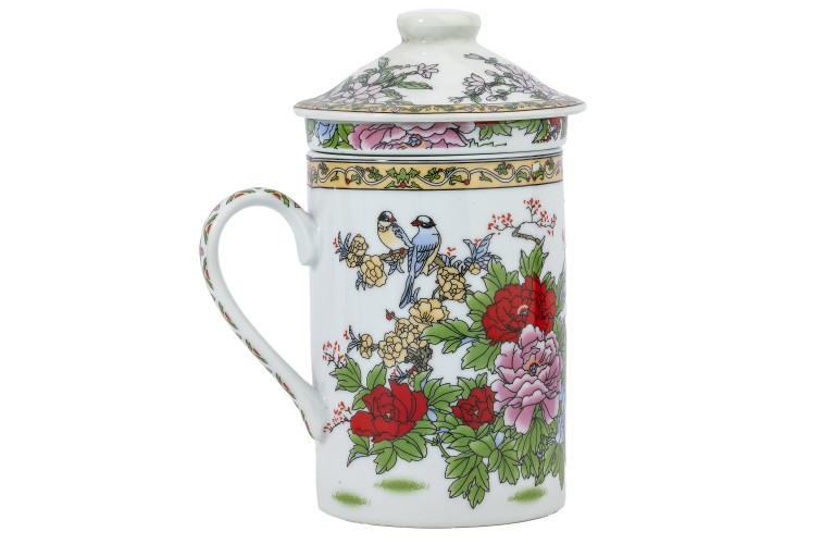 TISANIERE &agrave; THE / INFUSION - REINE des FLEURS