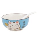 COFFRET BOLS et CUILLERES MANEKI NEKO
