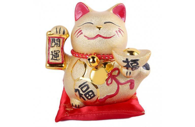 STATUETTE CHAT JAPONAIS MANEKI NEKO STATUETTE CHAT JAPONAIS MANEKI NEKO