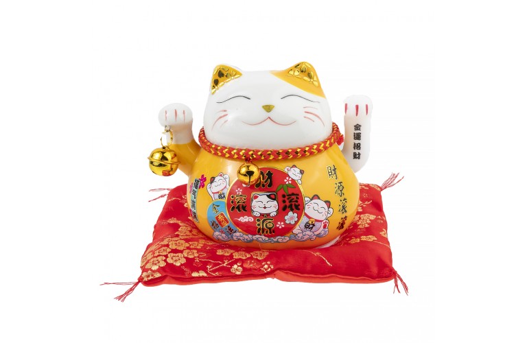 LE MANEKI NEKO DE FORTUNE - JAUNE