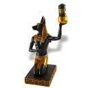 DIEU ANUBIS PORTE BOUGIE OFFRANDE DIEU ANUBIS PORTE BOUGIE OFFRANDE