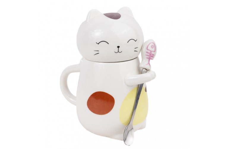 MUG ORIGINAL CHAT KAWAII - Mod&egrave;le 3