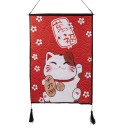 Panneau Japonais Maneki Neko