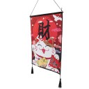 Panneau Mural Japonais Le Chat Porte Bonheur