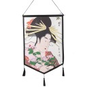 PANNEAU MURAL JAPONAIS - Geisha