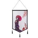 PANNEAU MURAL JAPONAIS - éveil du printemps