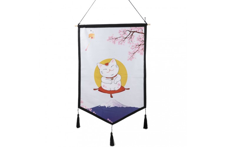 PANNEAU MURAL JAPONAIS - Le Chat japonais