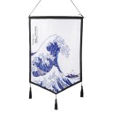 PANNEAU MURAL JAPONAIS - la vague