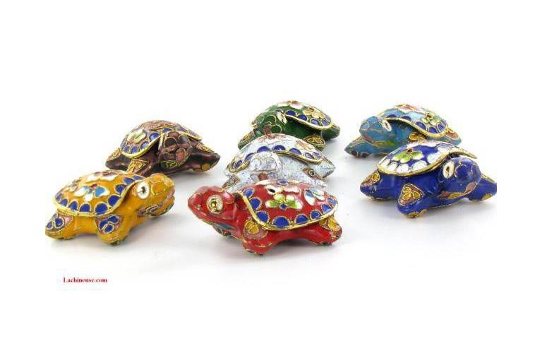 TORTUE EMAIL CLOISONNE TORTUE EMAIL CLOISONNE