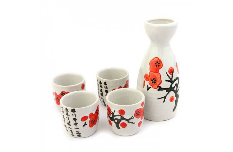 SERVICE A SAKE FLEURS DE CERISIER SERVICE A SAKE FLEURS DE CERISIER