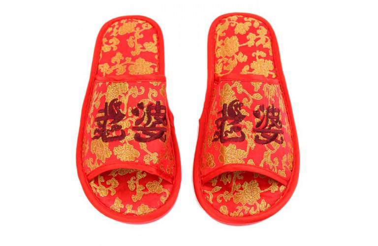 Chaussons chinois véritables, dans la pure tradition, modèle femme