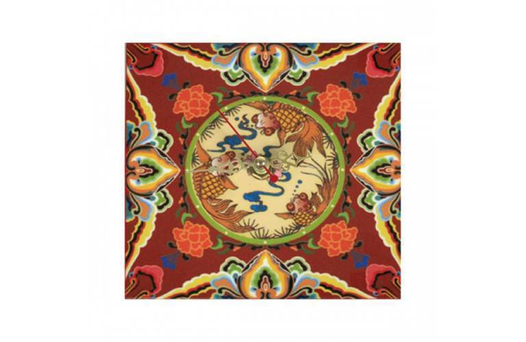 HORLOGE D'INSPIRATION ASIATIQUE HORLOGE D'INSPIRATION ASIATIQUE