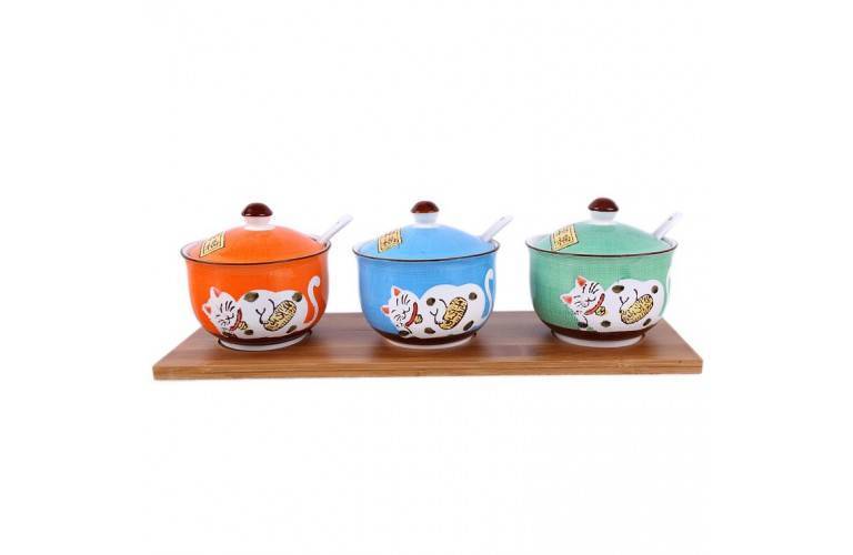 3 MINI-COCOTTES Design Japonais 3 MINI-COCOTTES Design Japonais