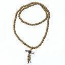 Bracelet-Collier Mala Bouddhiste - Perles de Palissandre