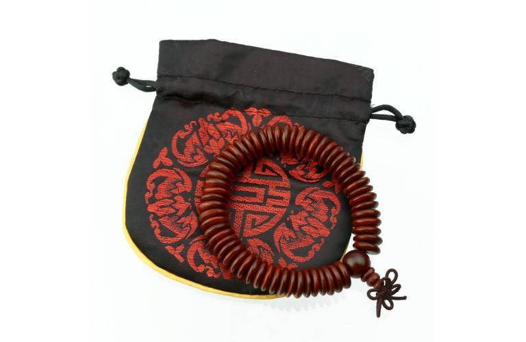 BRACELET BOUDDHA Perles Disques BRACELET BOUDDHA Perles Disques