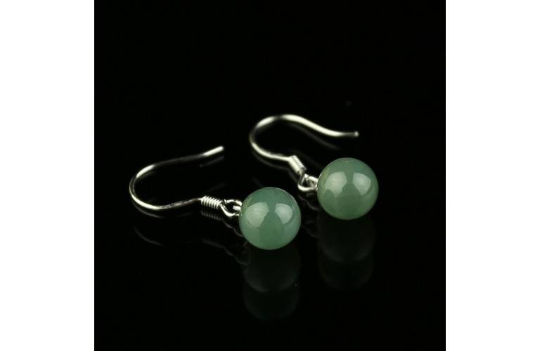 BOUCLE D'OREILLE - PERLE de 8mm BOUCLE D'OREILLE - PERLE de 8mm