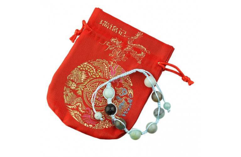 BRACELET SHAMBALLA en AMAZONITE BRACELET SHAMBALLA en AMAZONITE