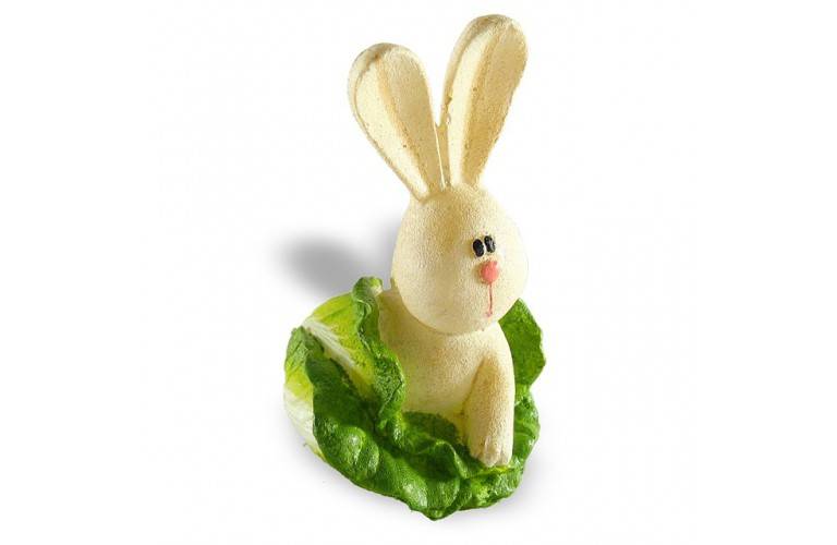 BOUGIE LAPIN SORTANT D’UN CHOU BOUGIE LAPIN SORTANT D’UN CHOU