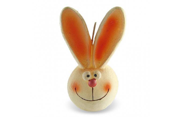BOUGIE DE PAQUES TETE DE LAPIN BOUGIE DE PAQUES TETE DE LAPIN