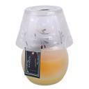 Bougie Lampe Décorative Jaune - Senteur Citron