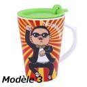 Mug Collection Psy avec Couvercle