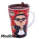 Mug Collection Psy avec Couvercle