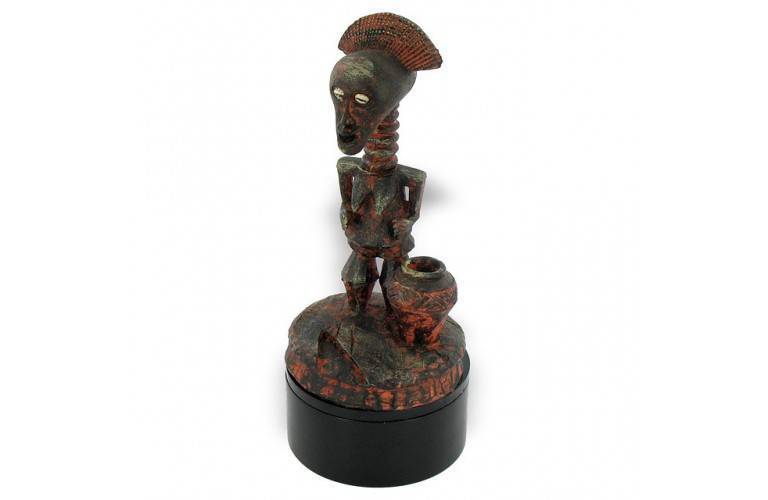 STATUETTE FETICHE AFRICAIN FECONDITE STATUETTE FETICHE AFRICAIN FECONDITE