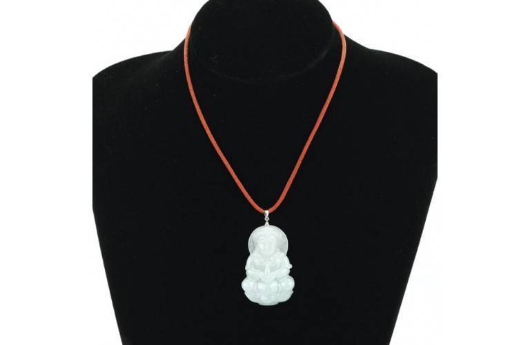 COLLIER PEND. BOUDDHA GUANYIN EN JADE COLLIER PEND. BOUDDHA GUANYIN EN JADE