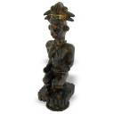 STATUETTE FEMME AFRICAINE STATUETTE FEMME AFRICAINE