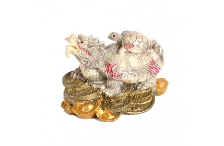 TORTUE DRAGON Style Ivoire TORTUE DRAGON Style Ivoire