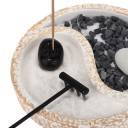 Jardin Zen Asiatique - Symbole Yin et Yang