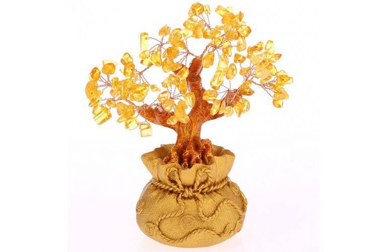 ARBRE FENG SHUI en CITRINE ARBRE FENG SHUI en CITRINE