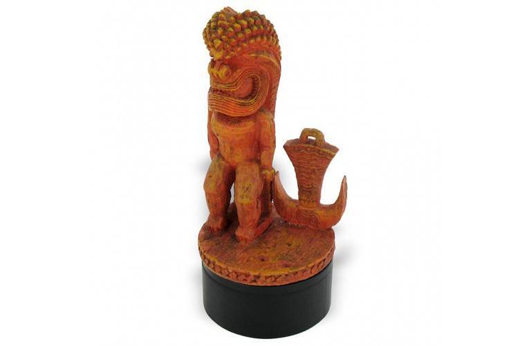 STATUETTE SORCIER AFRICAIN SAURIEN