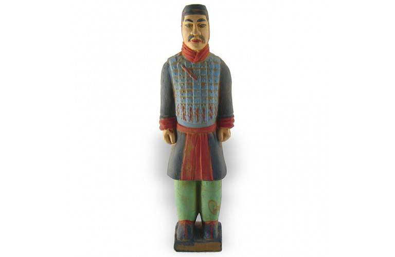 CAVALIER DE XIAN PEINT A LA MAIN CAVALIER DE XIAN PEINT A LA MAIN