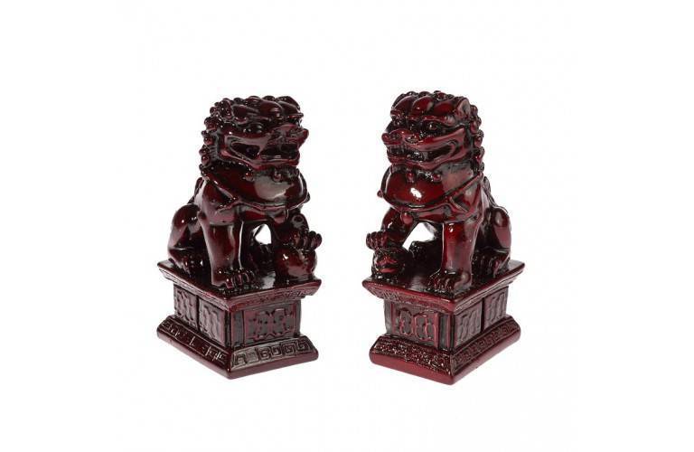 2 LIONS CHINOIS TRADITIONNELS 2 LIONS CHINOIS TRADITIONNELS