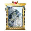 GRAND MIROIR EGYPTIEN NOIR ET DORE GRAND MIROIR EGYPTIEN NOIR ET DORE