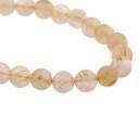 Bracelet Perles de Quartz Rutile Gold