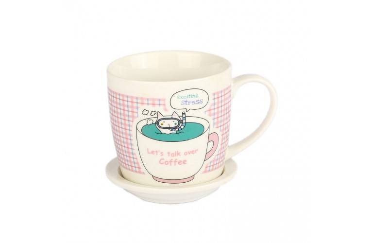 Tasse Collection "Let's talk over coffee"